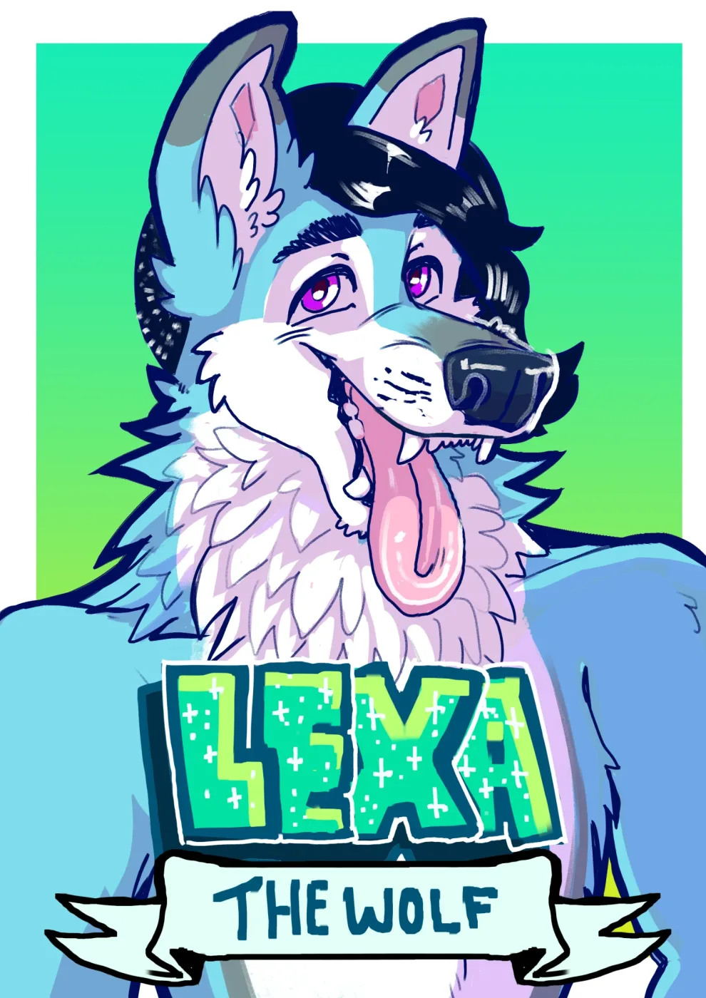 Lexa The Blue Wolf