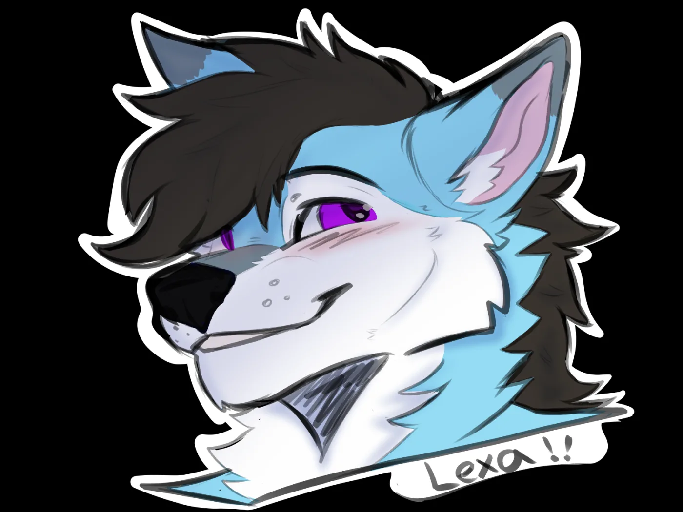 Lexa The Blue Wolf gallery image